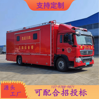 多功能应急保障 重汽豪沃36人消防宿营车与应急通讯指挥车方舱解析